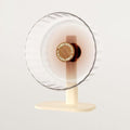 Super Silent Hamster Wheel 12 Inch, Magnetic Large Rat Wheel for Chinchilla, Gerbil, Guinea Pig, Cat, Mouse, Sugar Glider and Dwarf, Syrian Hamster Accessories (Wood Brown)
