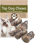 Top Dog Chews Premium - Made in The USA - Dog Bones with Bone Marrow - Long Lasting Natural Beef Femur Chews - Best for Small Dogs - Shrink Wrapped for Freshness. (18 Slices (3 Pack of 6))