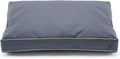 Dog Bed Cover,Waterproof Tough Plastic DIY Pet Bed Cover,Non Stick Hair Easy to Clean Rectangular Fillable Dog Bed Covers with Zipper(Dark Grey,30" L x 20" W x 4" Th,Cover Only)