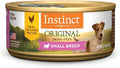 Instinct Original Small Breed, Wet Canned Dog Food, Grain Free Recipe - Real Chicken, 5.5 Ounce (Pack of 12)