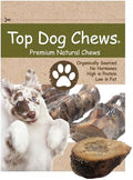 Top Dog Chews Premium - Made in The USA - Dog Bones with Bone Marrow - Long Lasting Natural Beef Femur Chews - Best for Small Dogs - Shrink Wrapped for Freshness. (1 Count of 6 Slices)