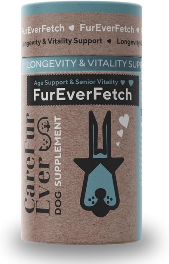 Senior Dogs Cognitive Support | Premium Canine Longevity Stack | Lion's Mane, Turkey Tail & Phosphatidylserine | Biohacking Brain Health Formula | Beef Flavor