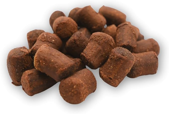 TerraPawz Vegan Dog Training Treats for Sensitive Stomachs – Pumpkin Flavor, Plant-Based & Grain-Free with Turmeric & Omegas for Digestive Health, for All Dog Sizes Including Large Breeds (8 oz)