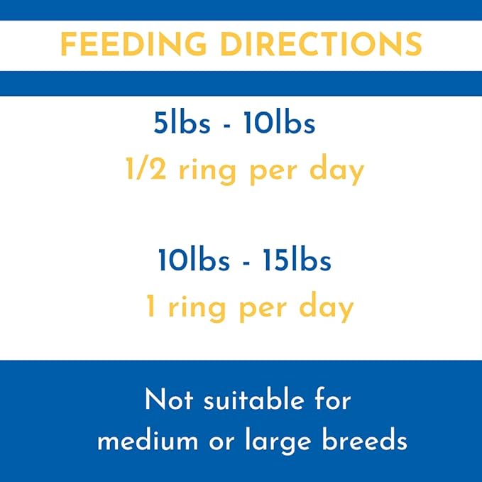 N-Bone Teeny Puppy Teething Rings Chicken Flavor / 4.6oz, 7 Count (Pack of 2)