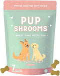 - Pup Shrooms - Mushroom Complex Soft Chews for Dogs - Lion's Mane, Turkey Tail, Shiitake - EPA, DHA, Turmeric and Organic Kelp - 160 Count - Boosts Immunity, Improves Digestion, Hip & Joint Support