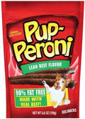 Pup-Peroni beef dog treats pack of 4 for adult dogs