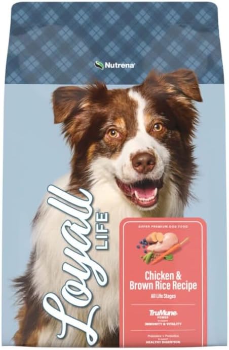 Nutrena Loyall Life All Life Stages Chicken and Rice Dog Food (40 Pounds), 1 Count (Pack of 1)