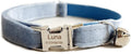 Cat Collar Personalized with Name Phone Number Engraved,Customized with Bell for Small Dogs Puppy Kitten