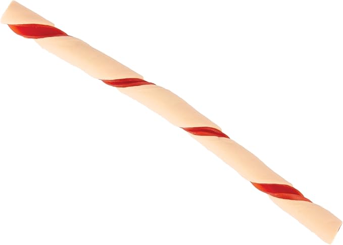 Dingo Twist Sticks, Premium Rawhide Treats for Dogs Made with Real Chicken, 50 Count (Pack of 2)