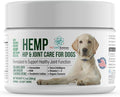 Approx 120 Hemp Chews for Dogs - Dog Hip and Joint Supplement - Pain Relief for Dogs - Senior Old Dog Vitamins and Supplements - Hemp Calming Treats for Dogs