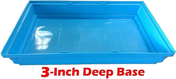Mcage Large Muli-Level Hamster Mansion Mouse Habitat Gerbil Home Mice Rodent Rats Small Animal Critter Home Cage Expandable and Customizable with Hide House Food Dish Running Wheel Water Bottle
