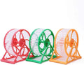 Hamster Exercise Wheel, Silent Running Wheel with Stand for Hamsters, Gerbils, Mice and Other Small Pets, Hamster Wheel Cage (Random Color, 1 PC), Dia 11cm/4.33in
