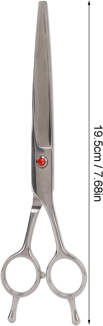 Pet Grooming Scissors, Pet Straight Scissors, Pets Hairdressing Straight Cut Scissors, Small Pets Rabbits Hairdressing Straight Cut Shear