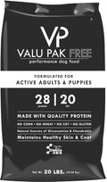 Valu-Pak Free 28-20 Dog Food | Black Bag (20 lbs)