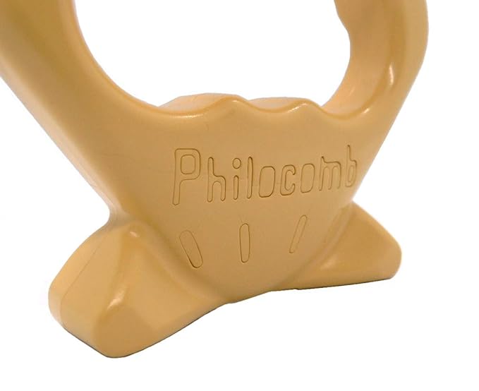ATOLIB Philocomb E3 Long (in English Package) a Gentle, Flexible, Grooming Comb for Pets with Long Hair.