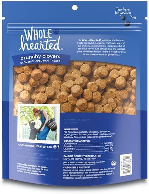 WholeHearted Grain Free Blueberry/Yogurt Dog Treats 20 oz.