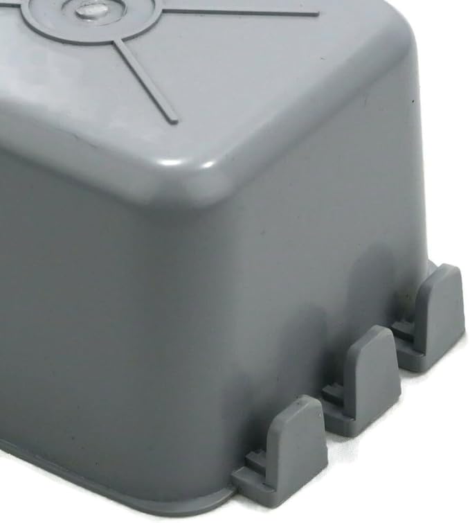 The ROP Shop 100-Pack - 16oz Gray Cage Cups for Feed & Water for Poultry Ducks, Birds, Hamsters