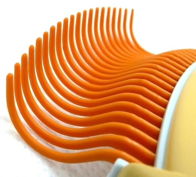 ATOLIB Philocomb E3 Long (in English Package) a Gentle, Flexible, Grooming Comb for Pets with Long Hair.