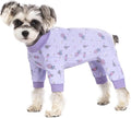 Dog Surgery Recovery Suit, Dog Onesie for Surgery Female Male Dogs, Dogs Pajamas Long Sleeve, Small Dogs Onesie, Abdominal Wound Bandages Surgical Suit, Cat Recovery Suit for Shedding Skin Disease