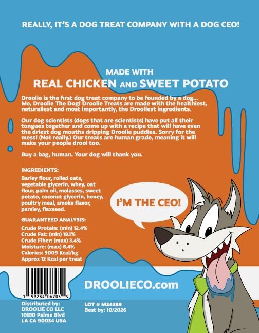Sweet Chickies Dog Treats, Sweet Potato and Chicken, Soft and Chewy, 12 oz