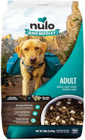 Nulo, Raw Medley Kibble Salmon Sweet Potato & Turkey Adult Dog Food, 321.6 Ounce