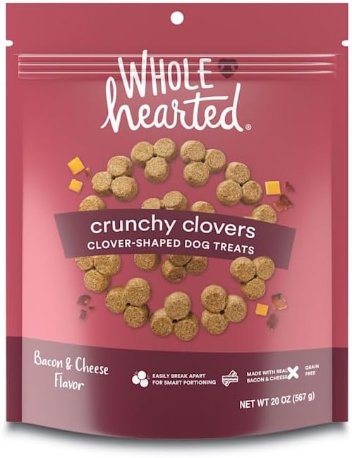 WholeHearted Grain Free Bacon/Cheese Dog Treats 20 oz.