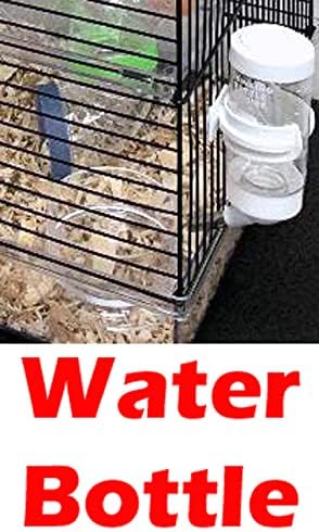Large Multi-Floors Expandable and Customizable Twin Tower Mansion with Top Lookout Play Zone On Crossover Tube Tunnel for Syrian Hamster Rodent Gerbil Mouse Mice Rat Cage Deep Acrylic Clear Base