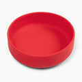 Should We Go? Dog Water Bowl - The Perfect Dish No-Spill Less Mess Non-Tippable Water & Food Bowl, Pure Silicone with Suction Cup Fits 5 Cups 7.5" Across x 2.25" Tall Ideal for All Pets, Medium-Cherry