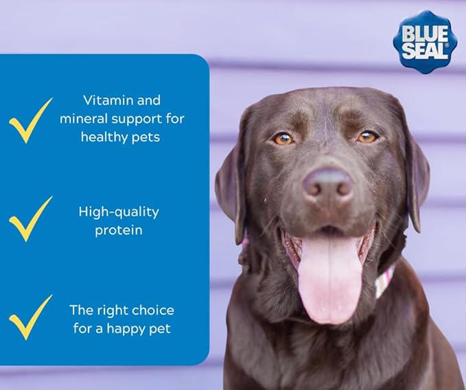 Blue Seal Kent Nutrition Krunchies Adult Dog Food 5 Lbs. No Soy, No Artificial Colors or Preservatives, Nutritionally Complete with Added Vitamins and Minerals