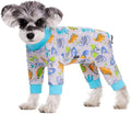 Dog Surgery Recovery Suit, Dog Onesie for Surgery Female Male Dogs, Dogs Pajamas Long Sleeve, Small Dogs Onesie, Abdominal Wound Bandages Surgical Suit, Cat Recovery Suit for Shedding Skin Disease