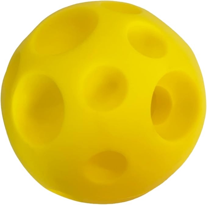 Interactive Treat Ball with Large Hole 4 Pack - Durable Chew Toy for Dispensing Treats and Promoting Active Play for Dogs, Pigs, Rabbits, and Other Pets