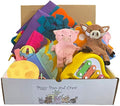 Pet Box Bundle: Assorted Toys for Dogs Pigs Rabbits Cats and Small Pets - Interactive Playtime Variety Pack with Treat Balls Snuffle Mats Games & Toys