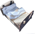 Wooden rabbit bed, guinea pig bed (19.7x14.6x10.6 inch)