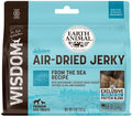 Earth Animal Wisdom Air Dried Jerky - From the Sea Recipe Premium Natural Fish Jerky Strips Dog Treats - 4 oz Bag