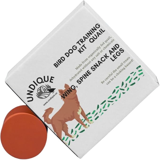 Quail Wing Dog Training Kit - Nutritious Dog Treats and Quail Wing for Effective Dog Training Sessions - Reinforce Positive Behaviors with Training Treats - Not Suitable for Small Breeds
