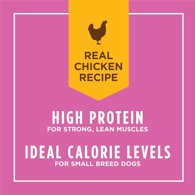 Instinct Original Small Breed, Wet Canned Dog Food, Grain Free Recipe - Real Chicken, 5.5 Ounce (Pack of 12)