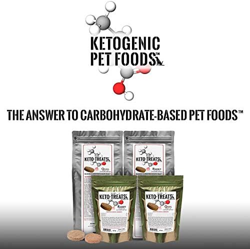Keto-Treats Quail - for Dogs & Cats - 4.9 oz. Bag