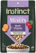 Instinct RawBoost Functional Mixers, Freeze Dried Dog Food Topper, Grain-Free, Real Beef - Multivitamin for Adults, 12.5 oz. Bag