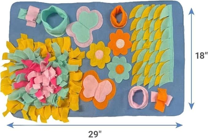 Pet Box Bundle: Assorted Toys for Dogs Pigs Rabbits Cats and Small Pets - Interactive Playtime Variety Pack with Treat Balls Snuffle Mats Games & Toys
