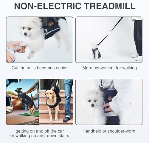 Dog Lift Harness, Full Body Dog Lift Harness, Lift Harness for Senior/Small/Medium Dogs, Disabled, Joint Injuries, Arthritis, Loss of Stability Dogs Walk