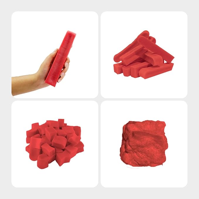 1 Large Strawberry Yak Cheese Himalayan Dog Chews - Rich Protein & Low Fat Strawberry Yak Chews for Dogs - Gluten-Free & Lactose-Free Treats for Small, Medium & Large Dogs