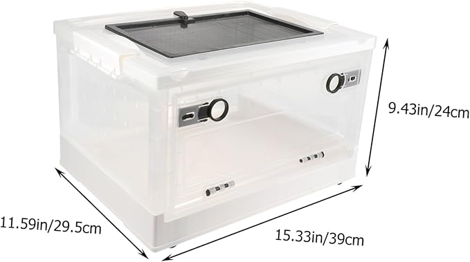 POPETPOP 1set Breathable Hamster House Guinea Pig Cage Liners Pet Terrarium Foldable and Insulated