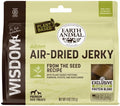 Earth Animal Wisdom Air Dried Jerky - From the Seed Recipe Premium Natural Plant Based Jerky Strips Dog Treats - 4 oz Bag