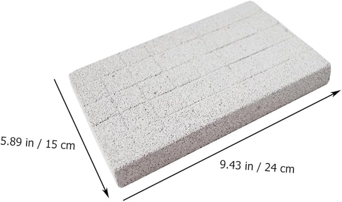 BESTonZON 1Pc Volcanic Rabbit Scratch Board Pet Feet Mat for Hamsters Hedgehogs and Animals Smooth Surface for Grooming and Claw Blunting Easy to Place Cage