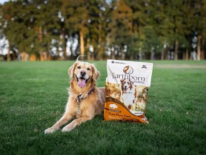 Earthborn Holistic Great Plains Feast 25 lb. Bison Meal & Vegetables Grain-Free Dry Dog Food