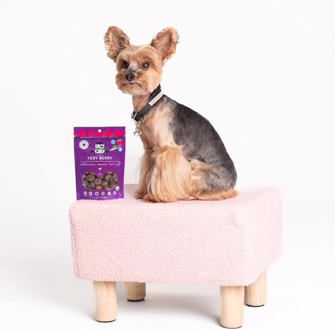 Lord Jameson: Very Berry 3oz - Small Breed Dog Treats - Soft & Chewy, Antioxidant Rich, Training & Little Rewards
