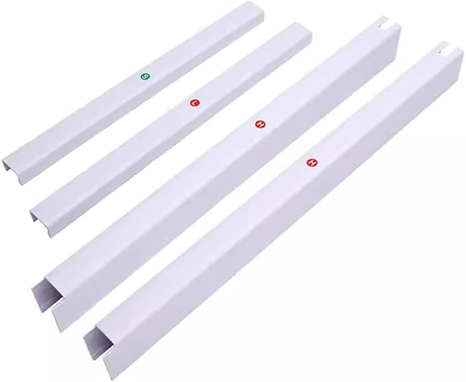 Niteangel Stacker Hamster Cage Accessories - Stacker Cage Wheels or Stacking Holders or Replacement Glass Board for Hamster Mice Or Other Small-Sized Pet (Stacker Splicing Kit (in The cage)