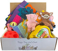 Piggy Poo and Crew Pig Box - Pet Box - Bundle of Toys Gift Box for Dogs, Pigs, Rabbits, & Small Pets