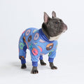 Spark Paws Dog Pajama, Dog Recovery Suit Male, Onesie, Ultra-Soft and 4-Way Stretch, for Small Medium and Large Breeds - Donuts - XL