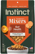 Instinct RawBoost Functional Mixers, Freeze Dried Dog Food Topper, Grain-Free, Real Chicken - Gut Health, 23 oz. Bag